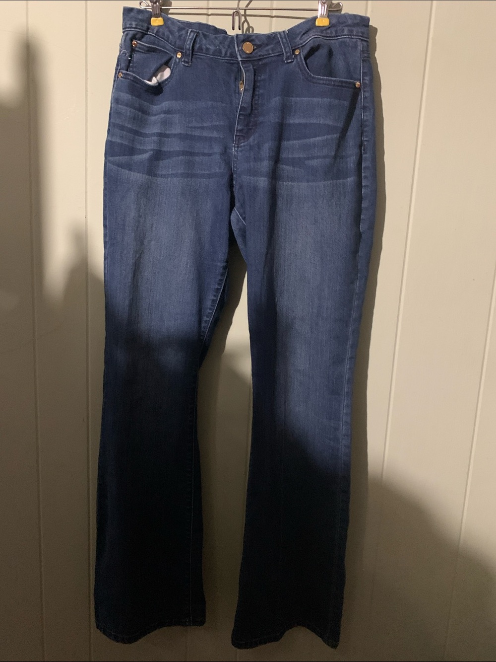 Jennifer Lopez Dark Blue Flare Jeans
